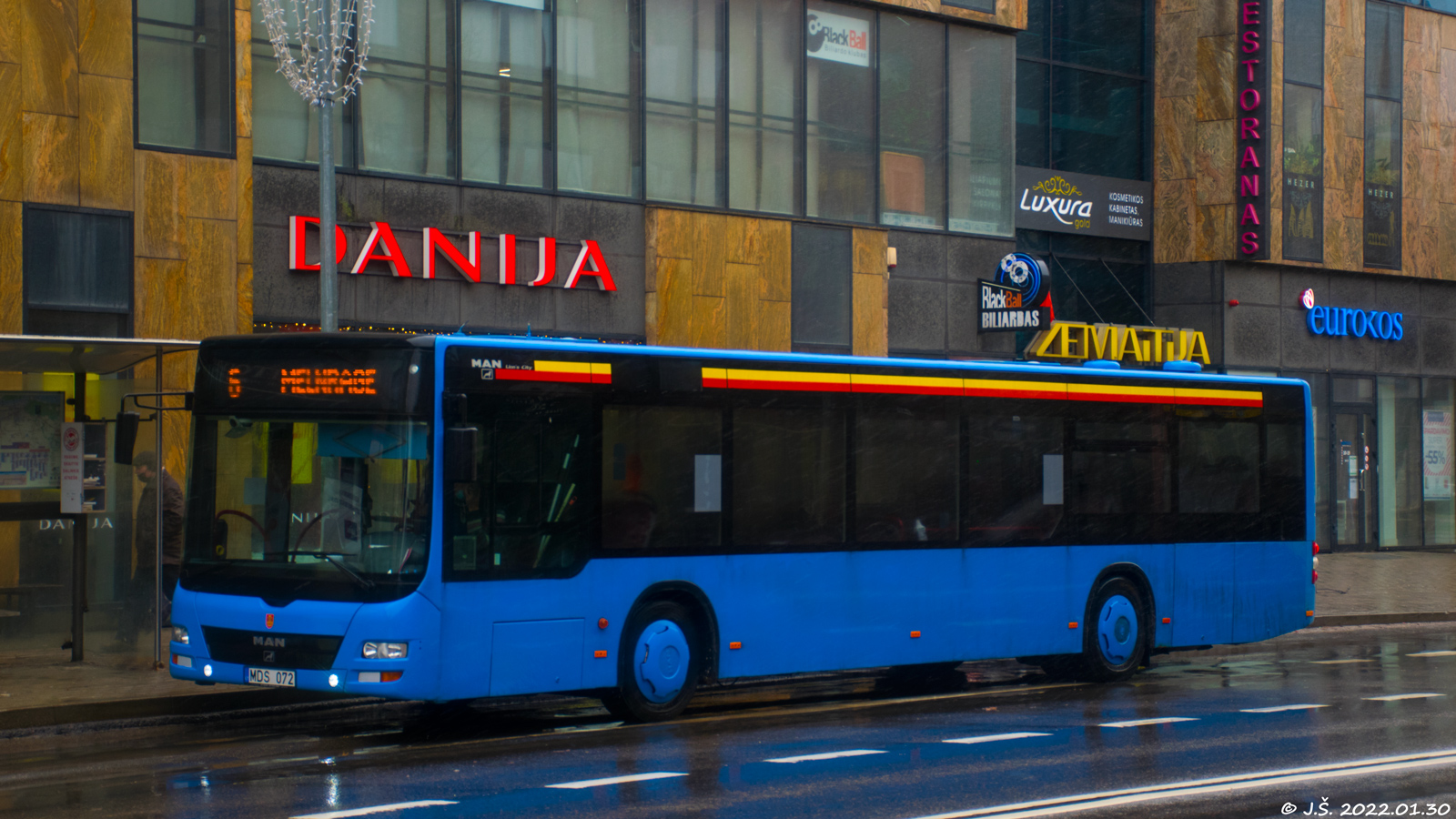 Литва, MAN A21 Lion's City NL273 № MDS 072