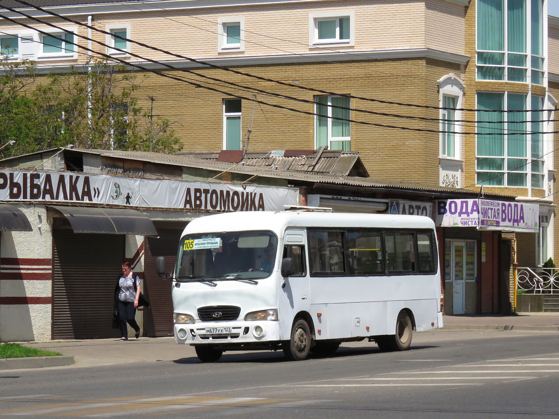 Краснодарский край, Hyundai County LWB C09 (ТагАЗ) № М 677 УХ 123