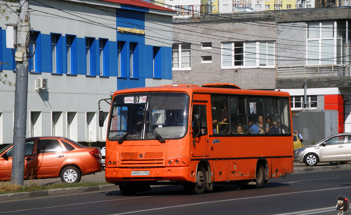 Нижегородская область, ПАЗ-320402-05 № К 993 ТУ 152