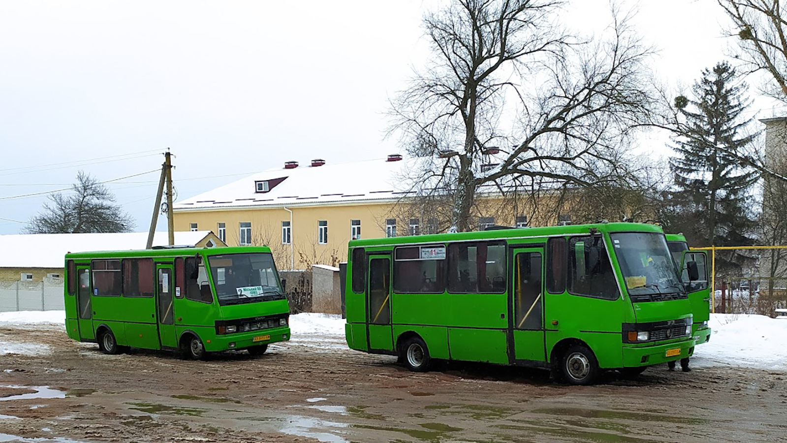 Харківська область, БАЗ-А079.14 "Подснежник" № AX 0493 AA; Харківська область, БАЗ-А079.14 "Подснежник" № AX 0397 AA