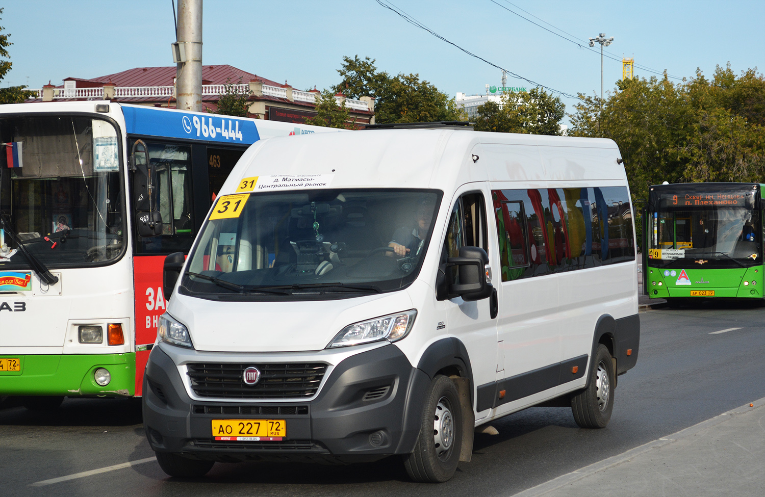 Тюменская область, Нижегородец-FST613 (FIAT Ducato) № АО 227 72