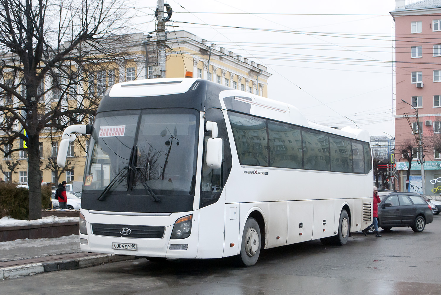 Ивановская область, Hyundai Universe Xpress Noble № А 004 ЕР 18