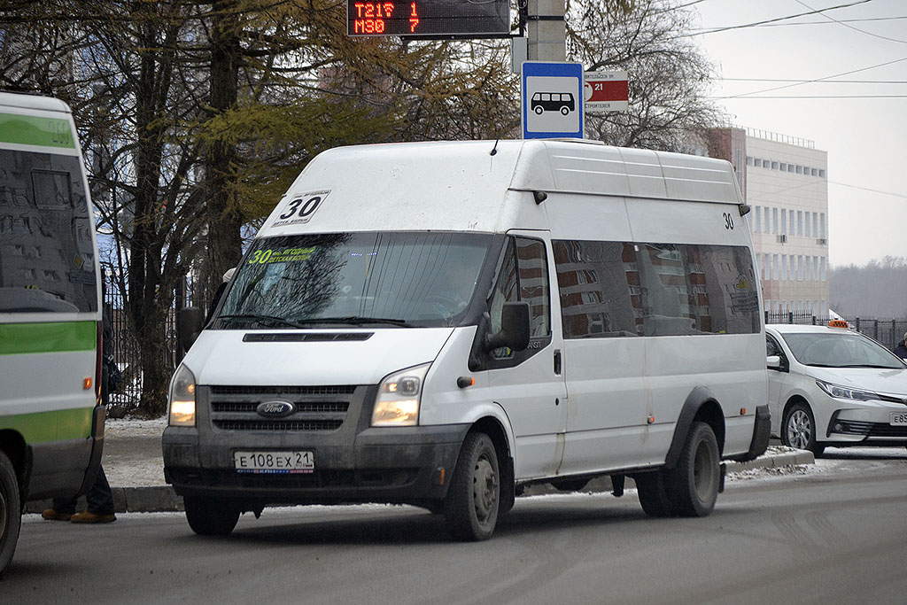 Чувашия, Нижегородец-222709  (Ford Transit) № Е 108 ЕХ 21