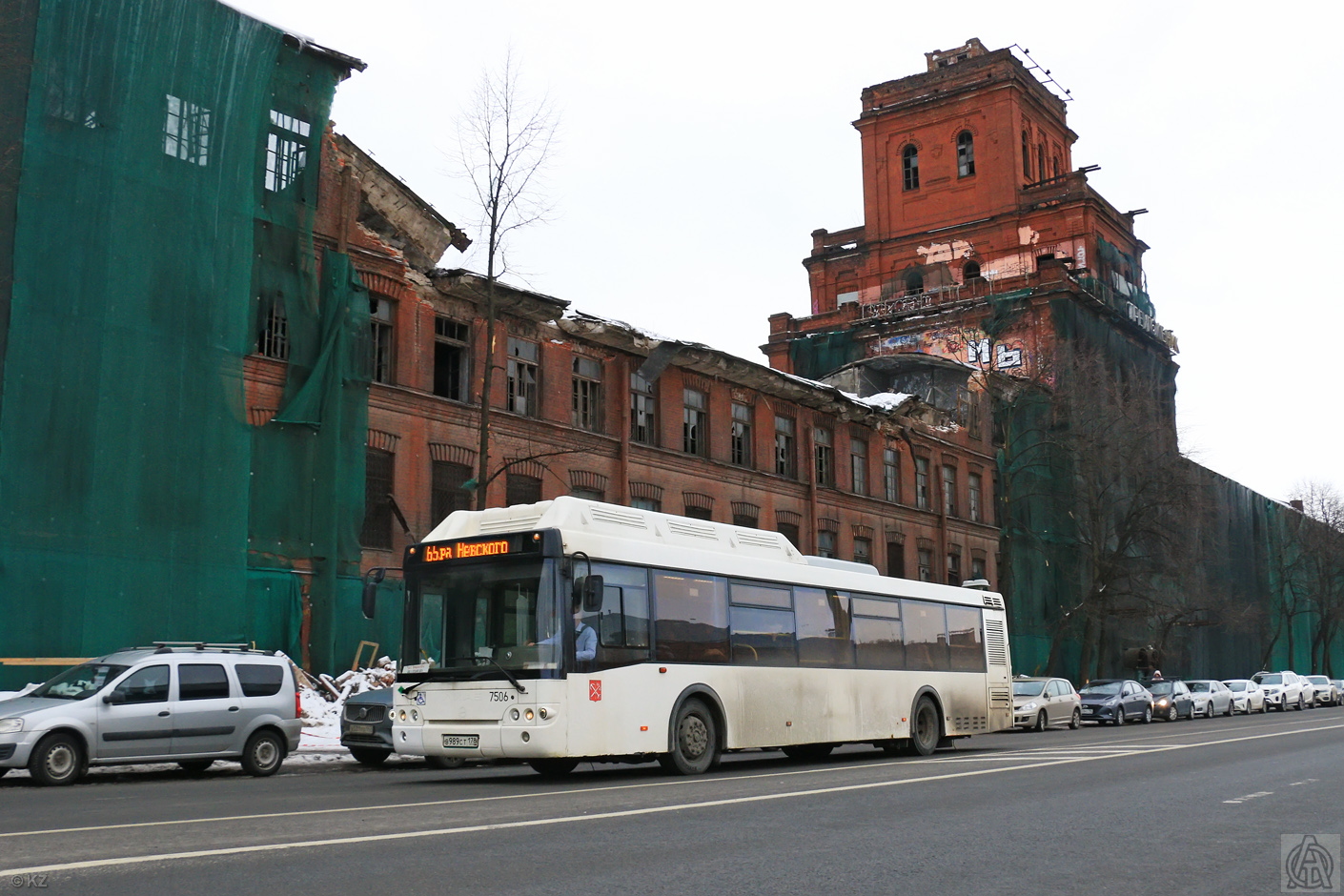 Санкт-Петербург, ЛиАЗ-5292.71 № 7506