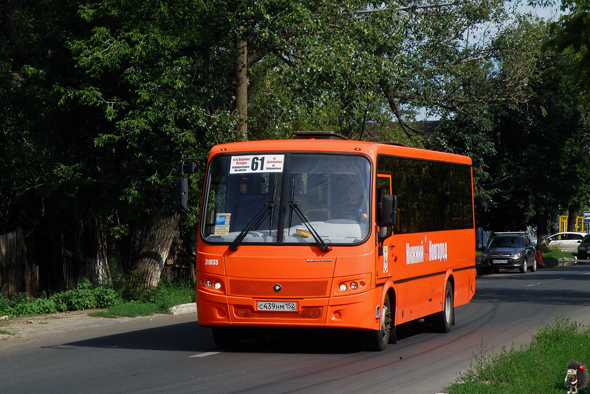 Нижегородская область, ПАЗ-320414-04 "Вектор" № 31035