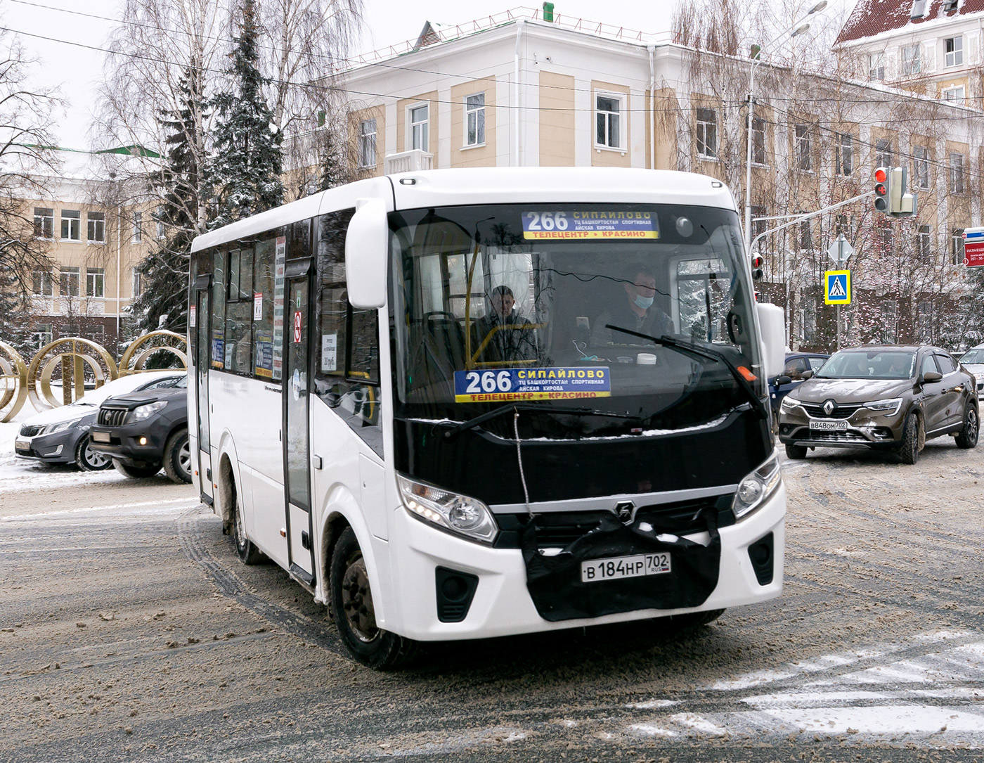 Башкортостан, ПАЗ-320405-04 "Vector Next" № В 184 НР 702