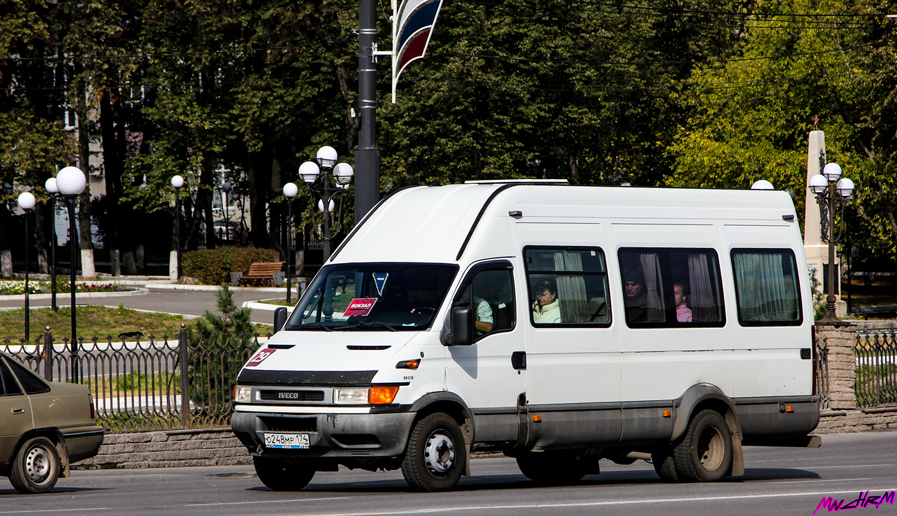 Челябинская область, IVECO Daily № О 248 МР 174