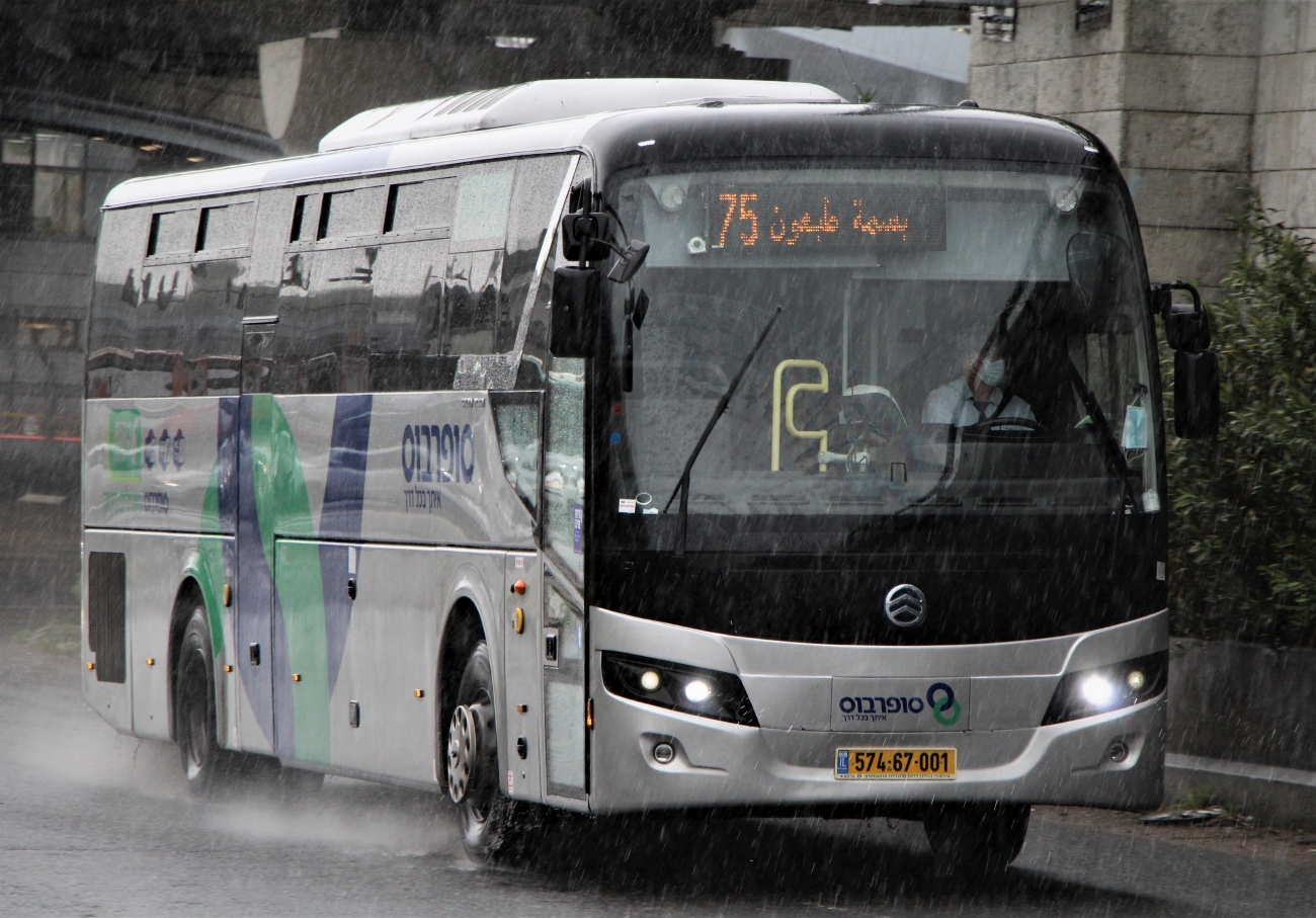 Израиль, Golden Dragon XML6121J (Israel) № 574-67-001