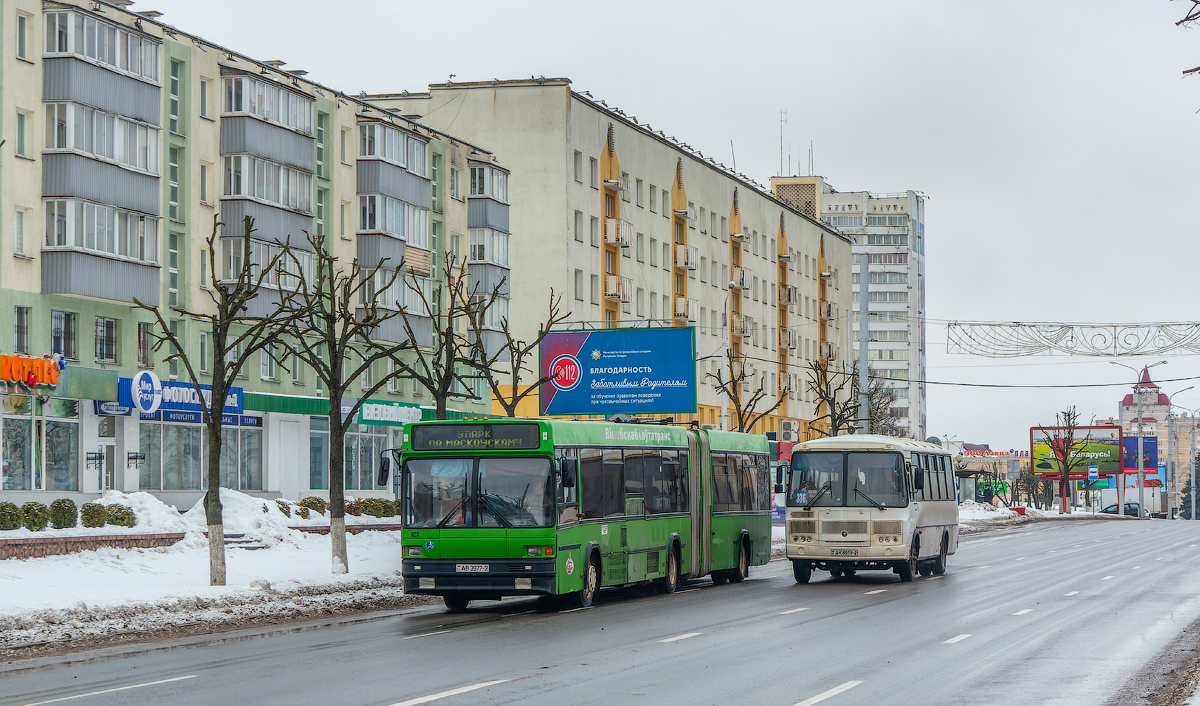 Vitebsk region, MAZ-105.065 č. 010278; Vitebsk region, PAZ-4234  (all) č. АК 6918-2