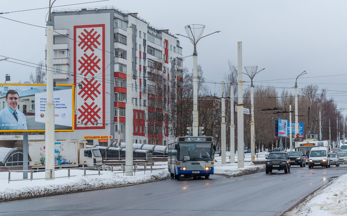 Vitebsk region, Mercedes-Benz O407 Nr. АВ 7682-2