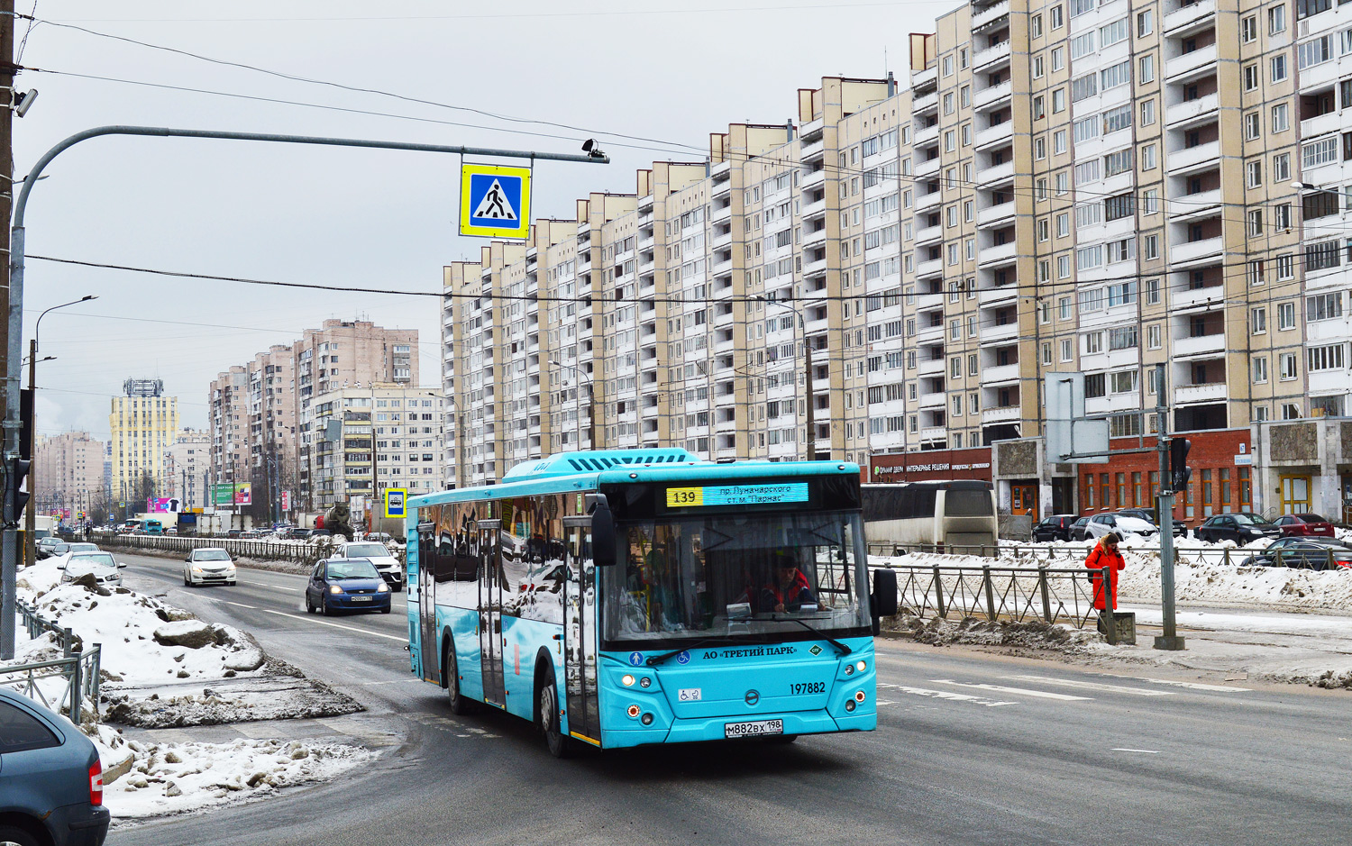 Санкт-Петербург, ЛиАЗ-5292.67 (LNG) № М 882 ВХ 198