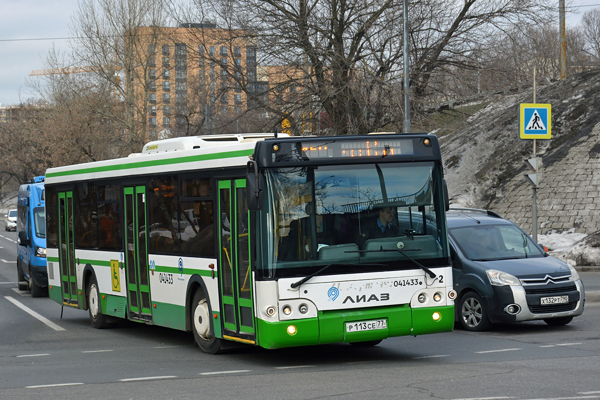 Москва, ЛиАЗ-5292.22 (2-2-2) № 041433