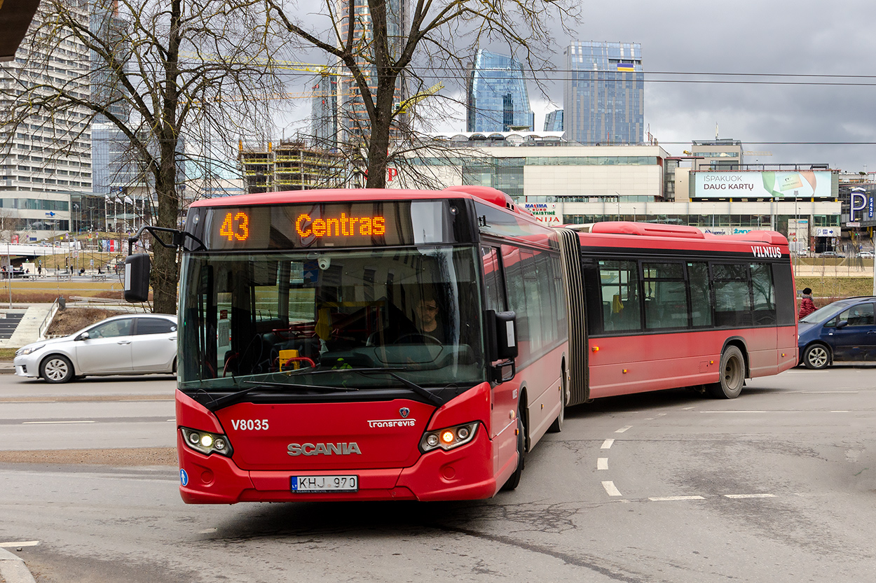 Литва, Scania Citywide LFA № V8035