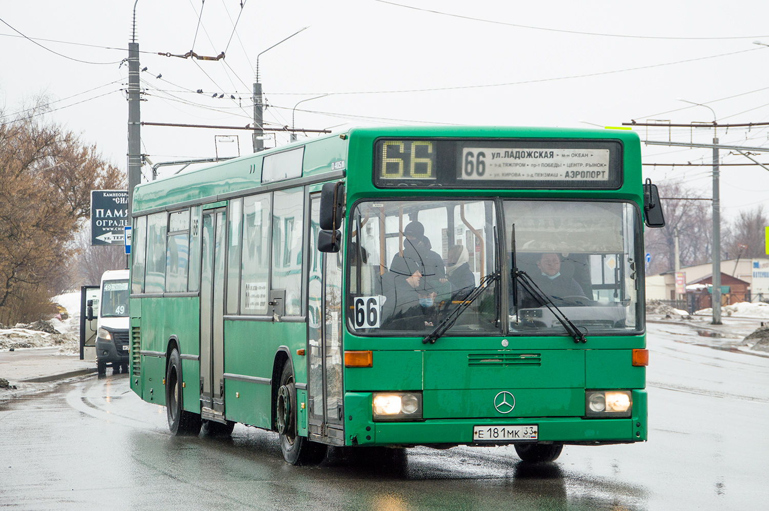 Пензенская область, Mercedes-Benz O405N2 № Е 181 МК 33