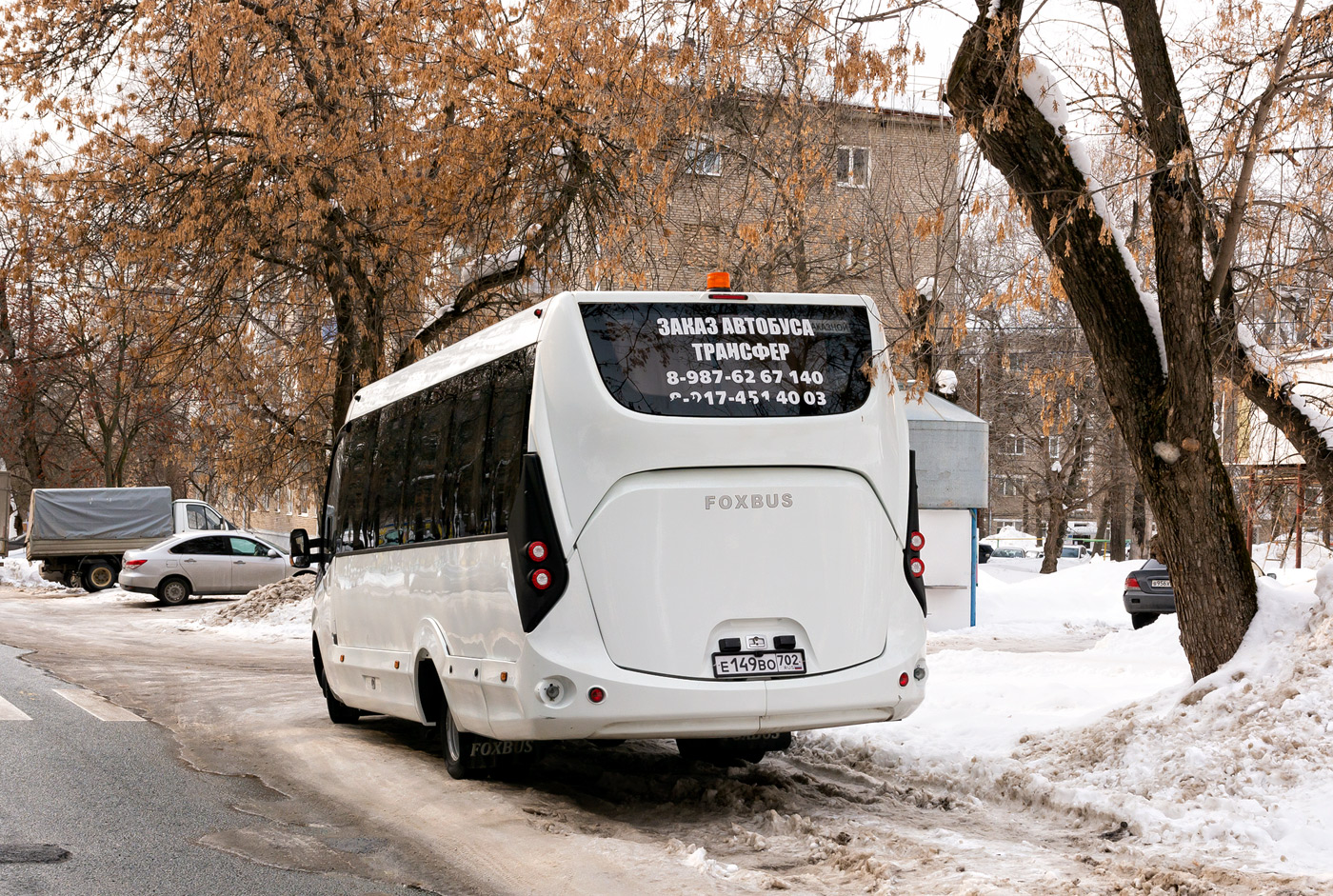 Башкортостан, FoxBus 62412-01 № Е 149 ВО 702