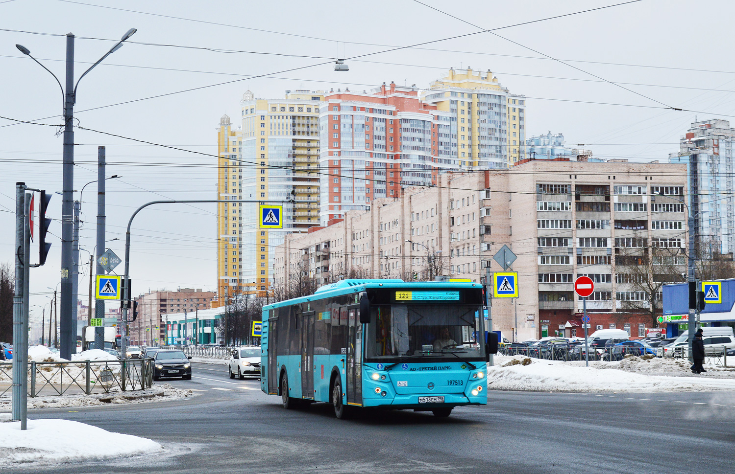Санкт-Петербург, ЛиАЗ-5292.67 (LNG) № М 513 ЕМ 198