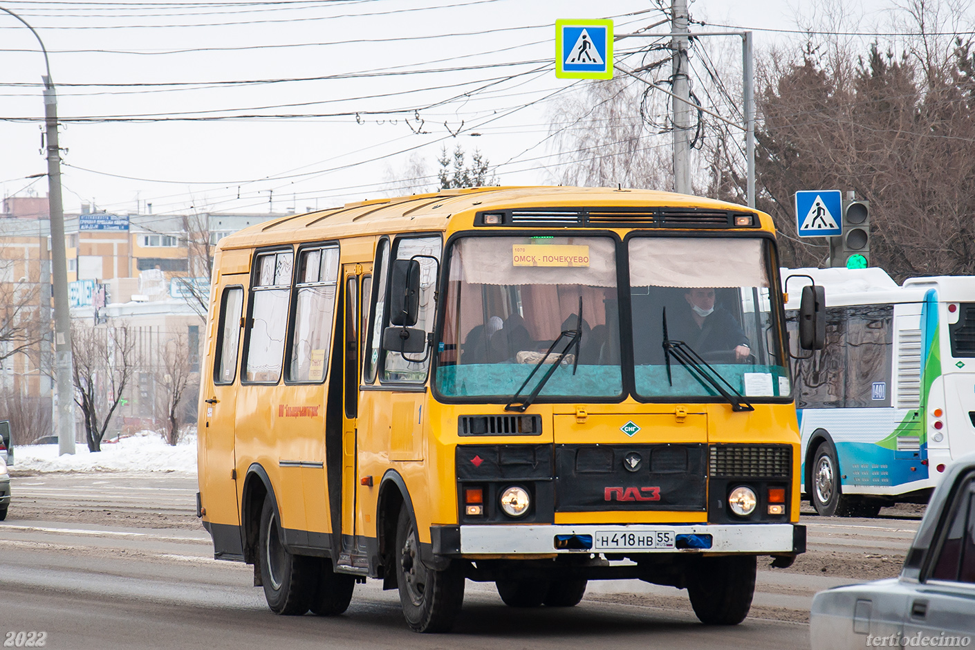 Омская область, ПАЗ-32053-70 № 1