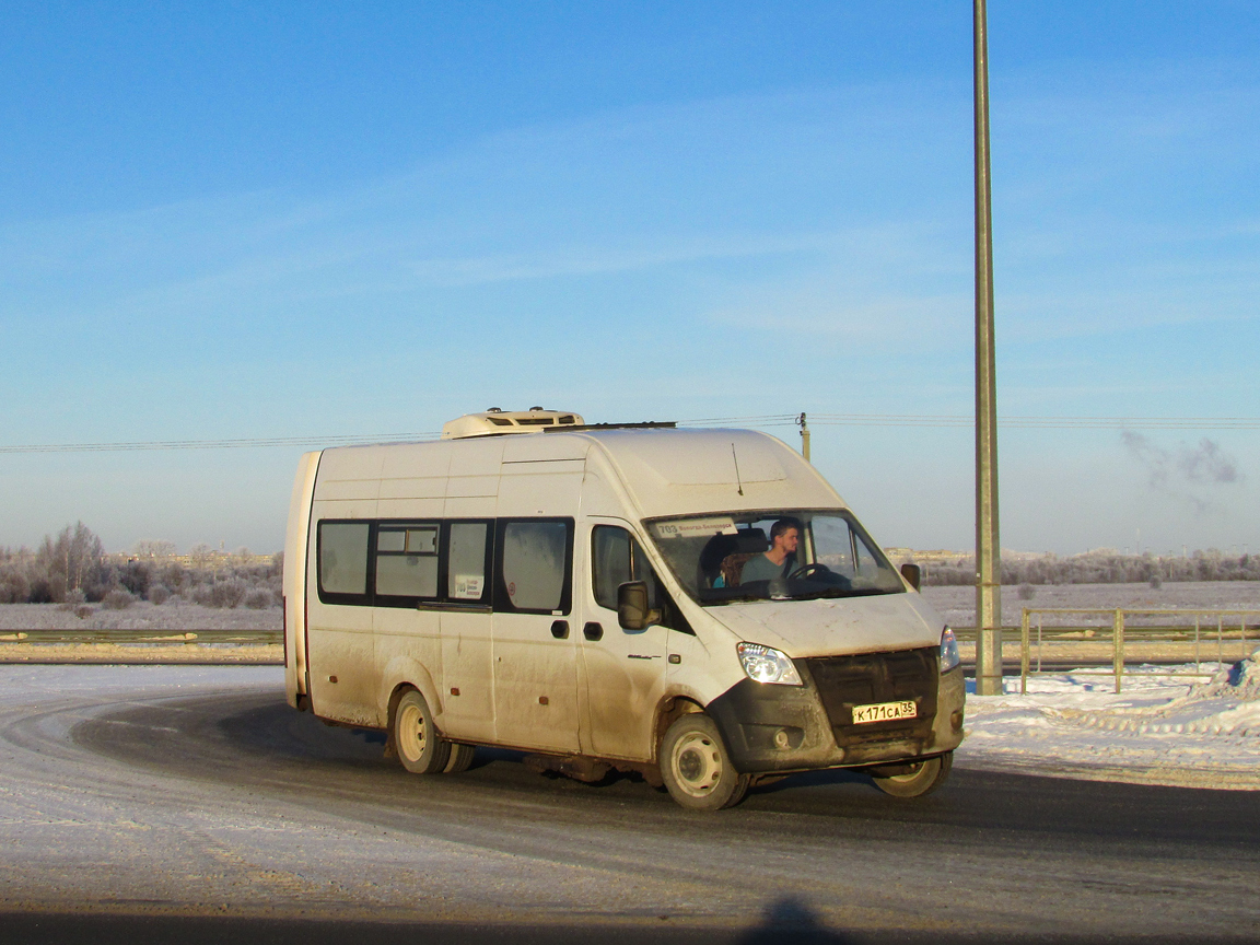 Vologda region, Luidor-225050 (GAZ A65R52, A69R52) Nr. К 171 СА 35 Vologda region, Luidor-225050 (GAZ A65R52, A69R52) Nr. К 171 СА 35