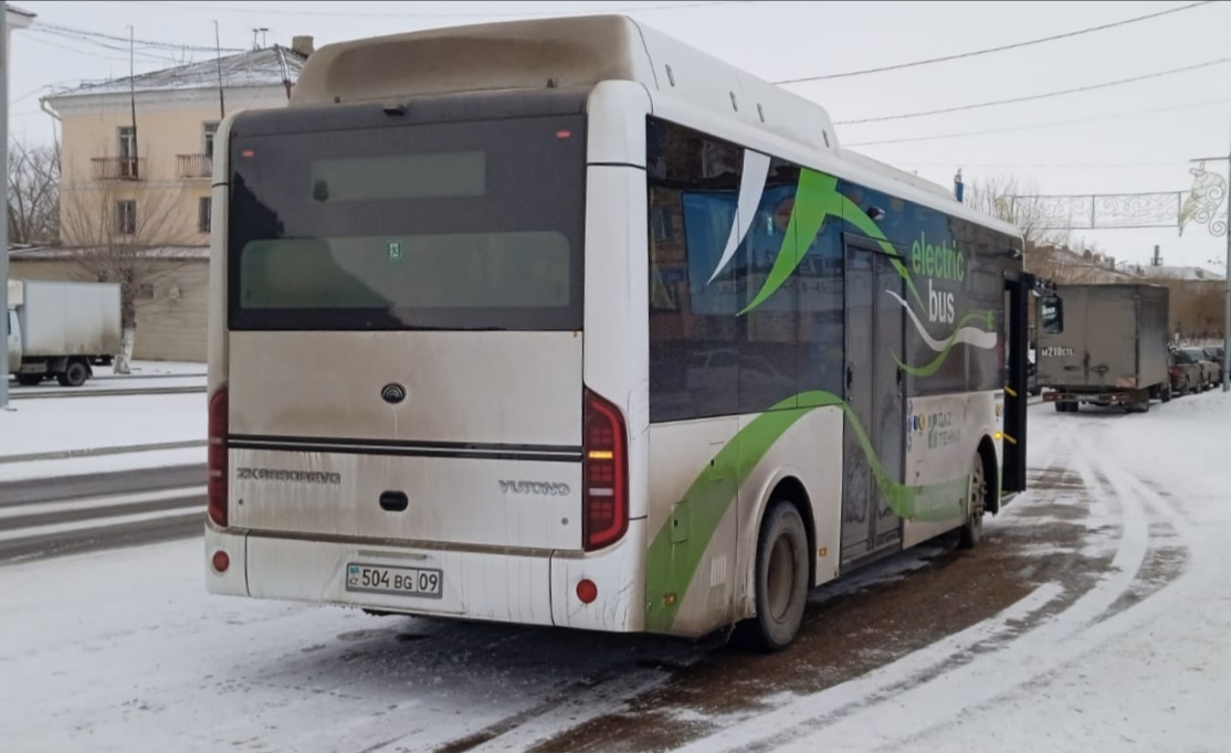Карагандинская область, Yutong ZK6890BEVG (Qaztehna) № 504 BG 09