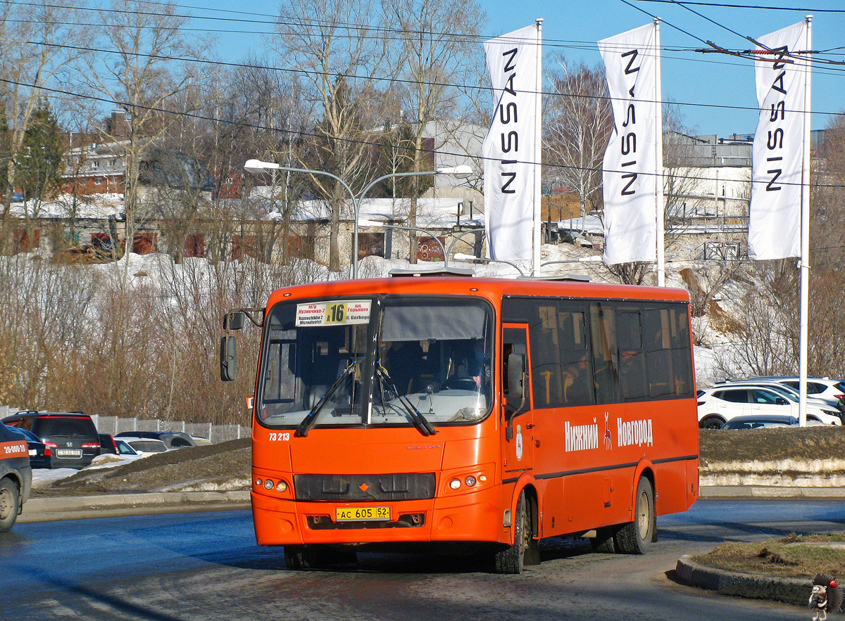 Нижегородская область, ПАЗ-320414-05 "Вектор" (1-2) № 73213