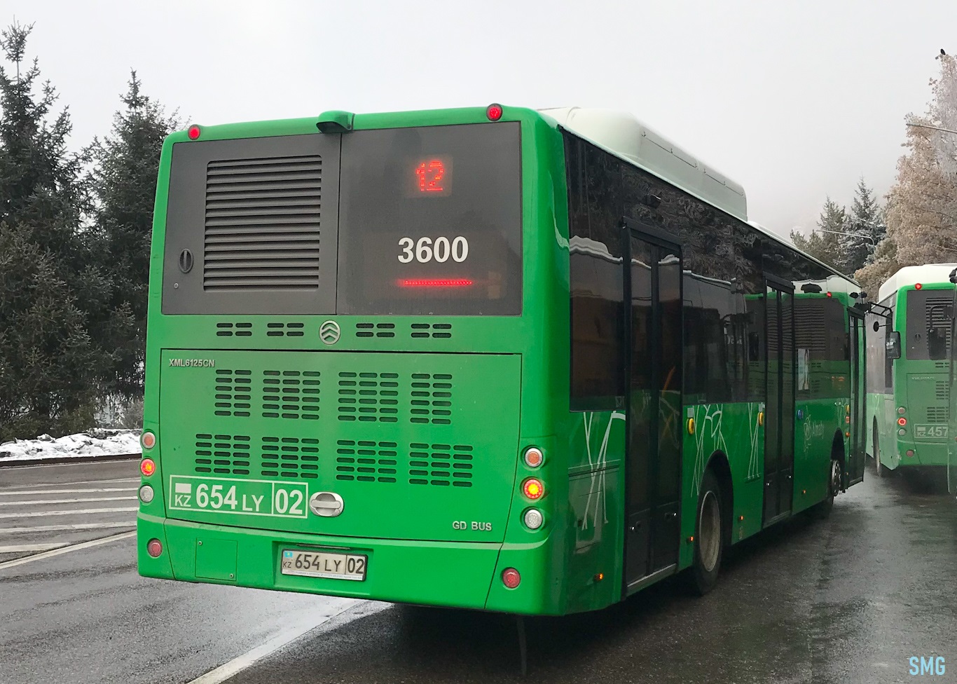 Алматы, Golden Dragon XML6125CN (Hyundai Trans Auto) № 3600