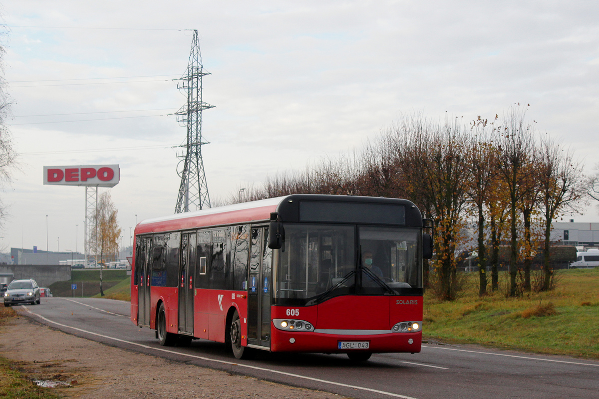 Литва, Solaris Urbino II 12 № 605