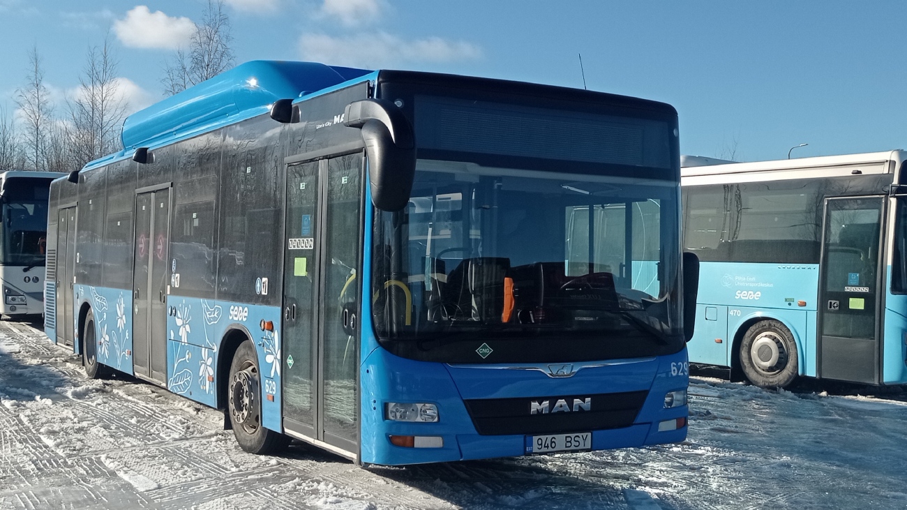 Эстония, MAN A21 Lion's City NL313 CNG № 629