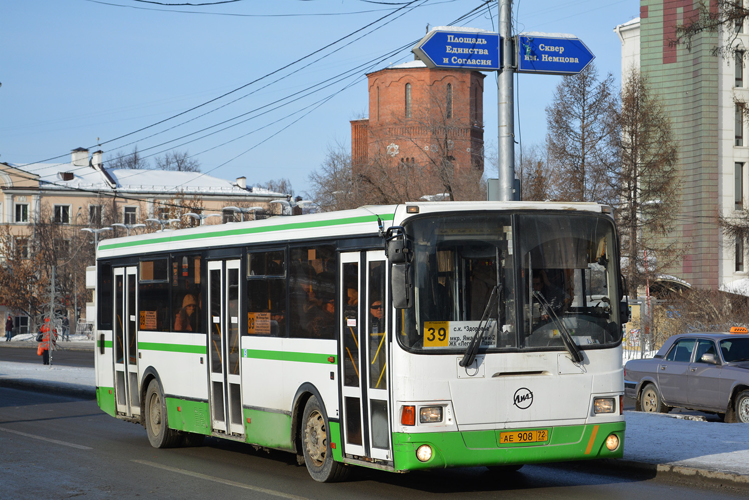 Тюменская область, ЛиАЗ-5256.36 № АЕ 908 72