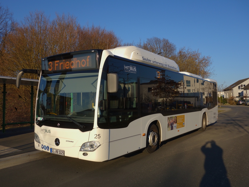 Гессен, Mercedes-Benz Citaro C2 NGT hybrid № 25