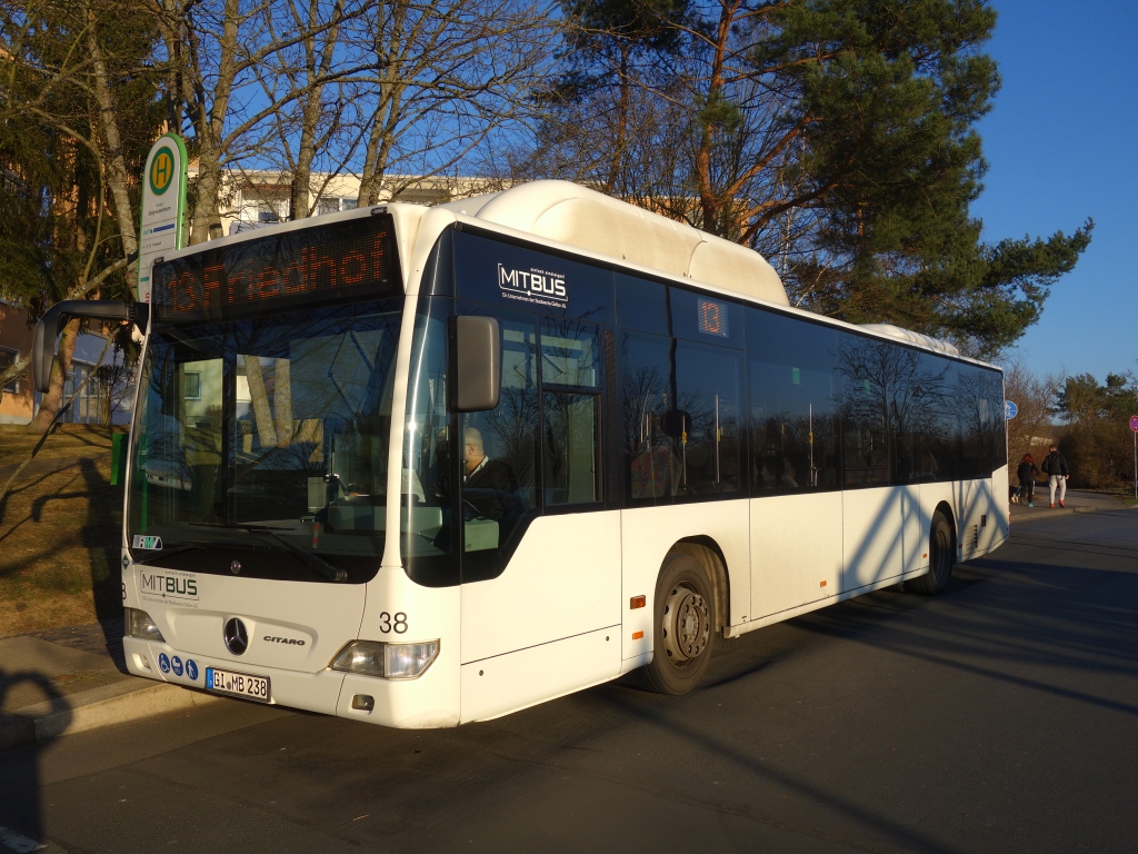 Гессен, Mercedes-Benz O530 Citaro facelift CNG № 38