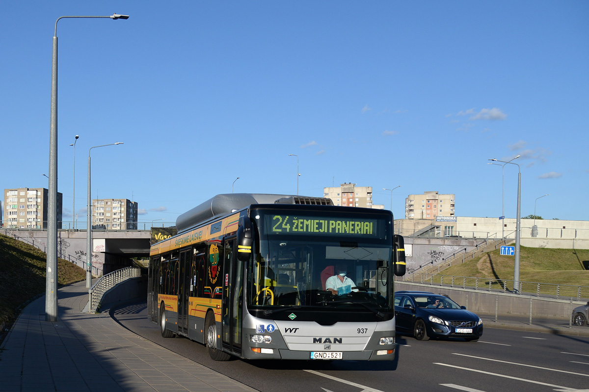 Литва, MAN A21 Lion's City NL273 CNG № 937