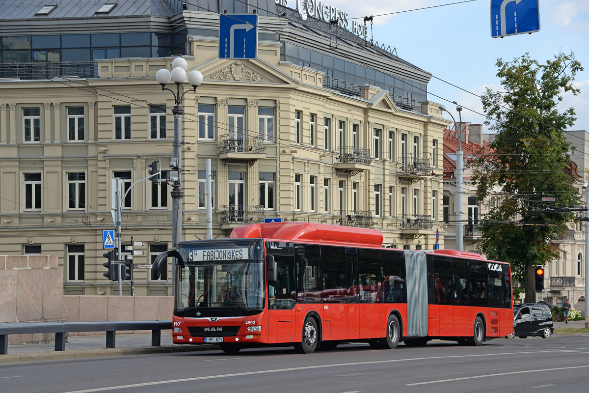 Литва, MAN A23 Lion's City G NG313 CNG № 4592