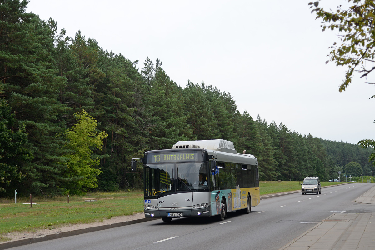 Литва, Solaris Urbino III 12 CNG № 955