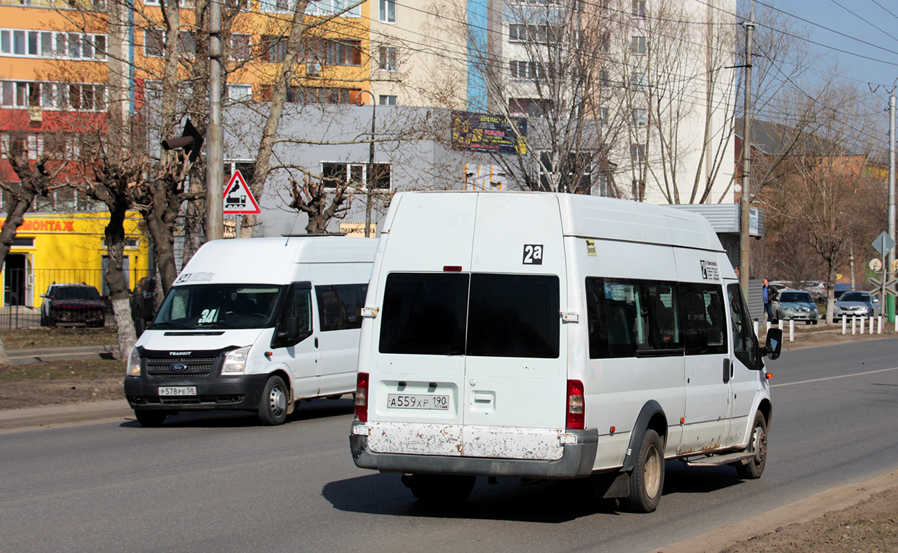 Пензенская область, Нижегородец-222702 (Ford Transit) № А 559 ХР 190