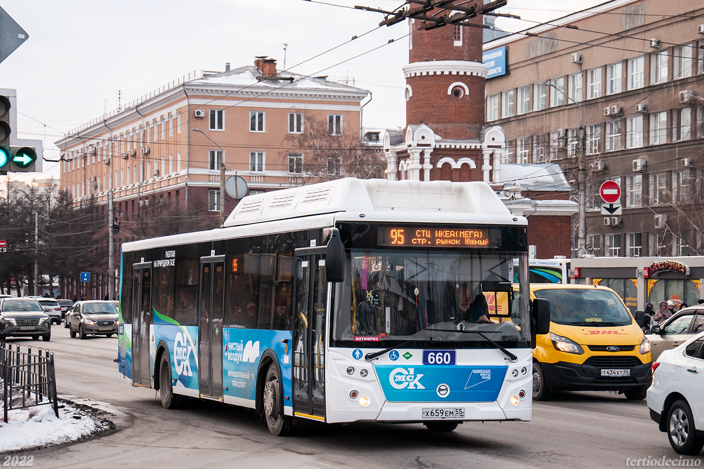 Obwód omski, LiAZ-5292.67 (CNG) Nr 660