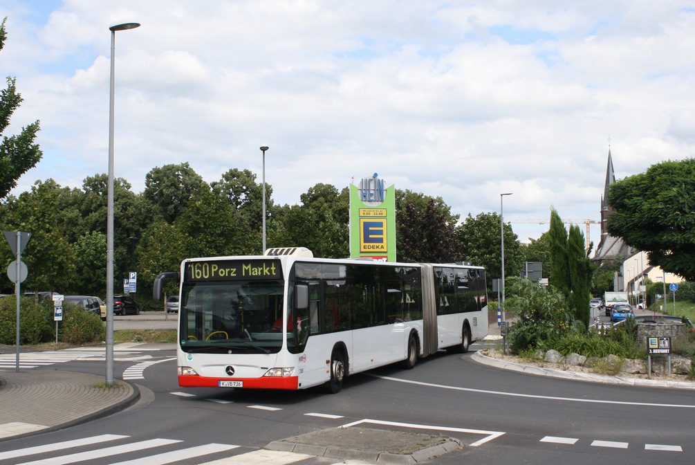 Северный Рейн-Вестфалия, Mercedes-Benz O530G Citaro facelift G № 736