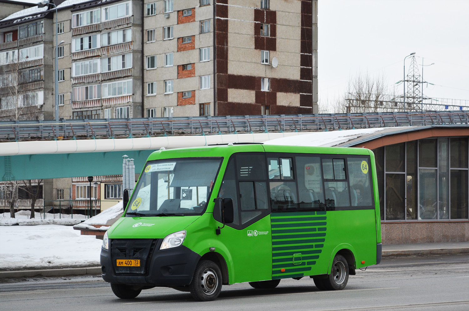 Тюменская область, ГАЗ-A64R45 Next № АМ 400 72