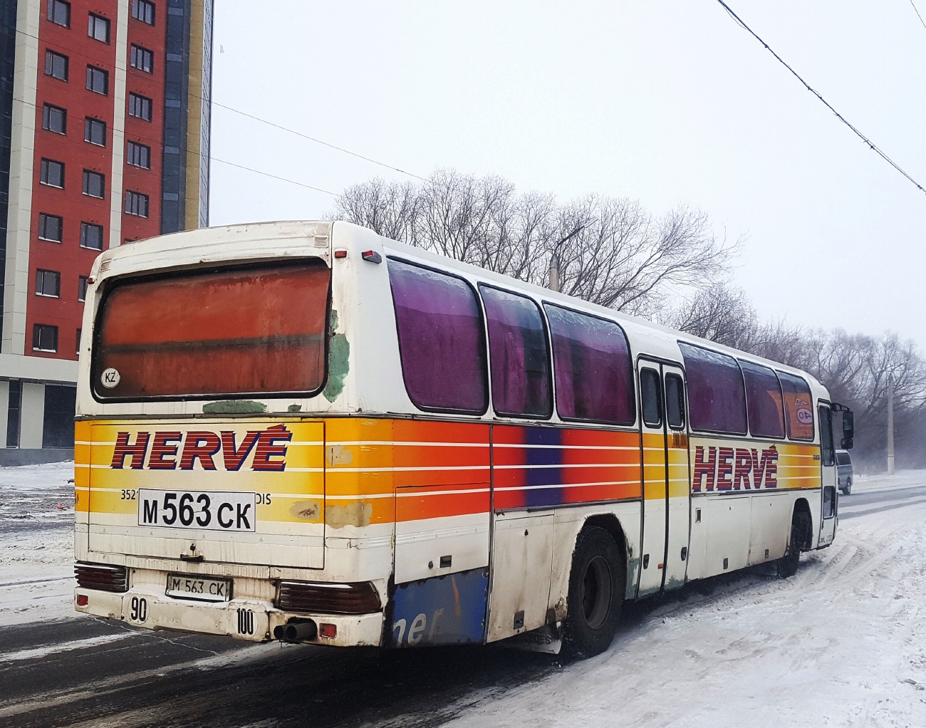 Карагандинская область, Mercedes-Benz O303-15KHP-L № M 563 CK