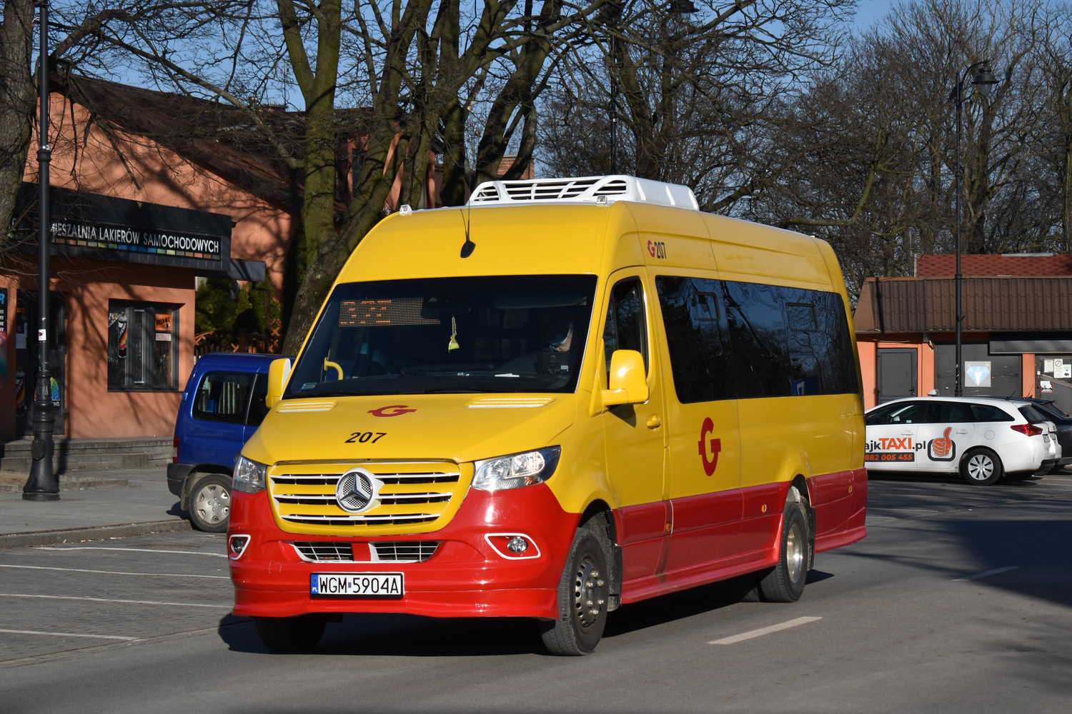 Польша, Mercus MB Sprinter City № 207