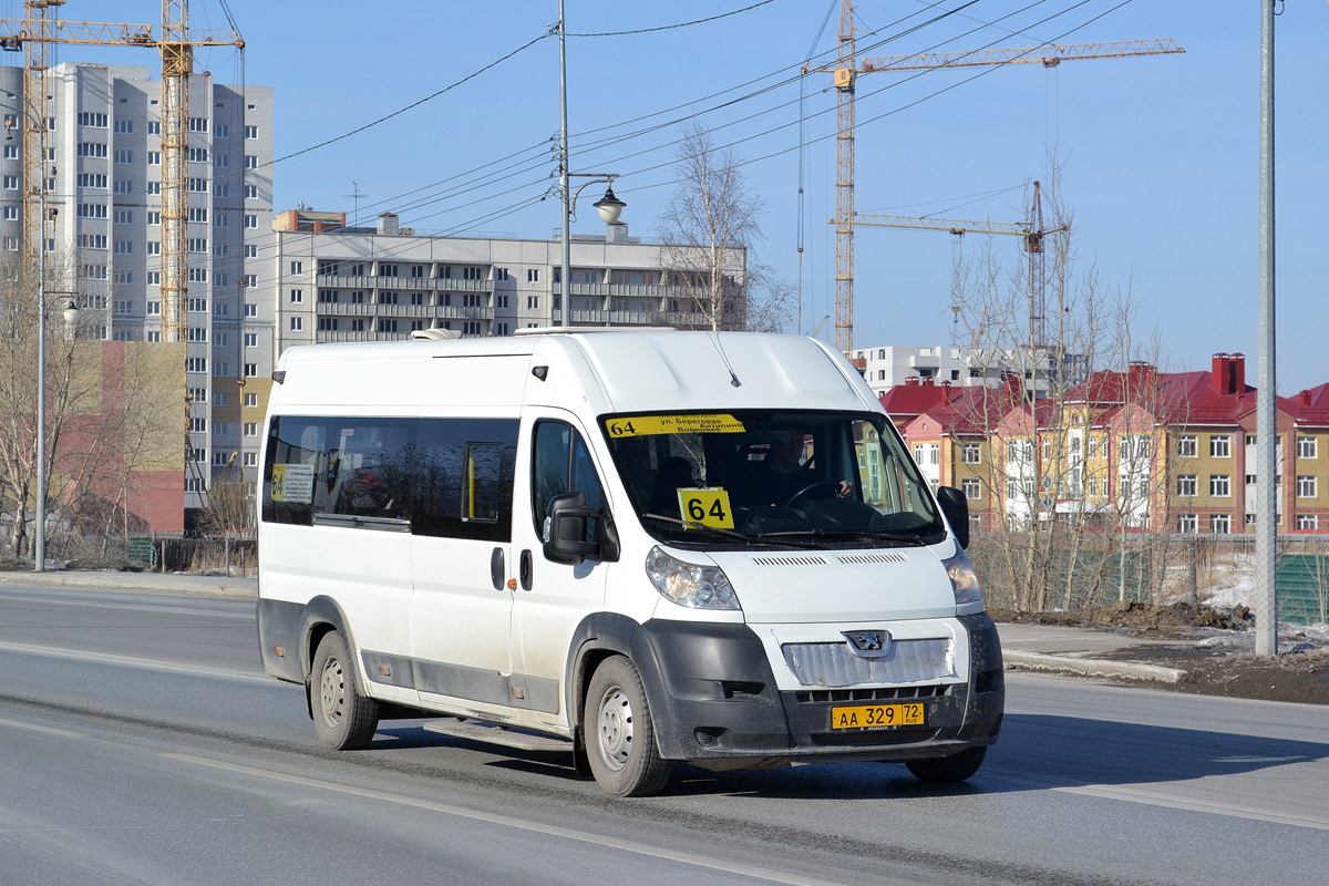 Тюменская область, Нижегородец-2227SK (Peugeot Boxer) № АА 329 72