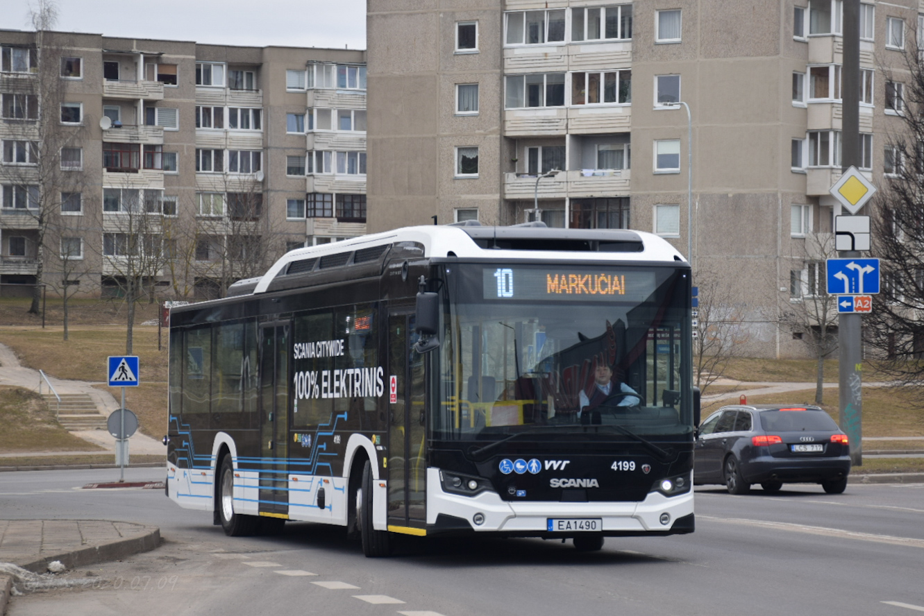 Литва, Scania Citywide LF II 12.1 № 4199