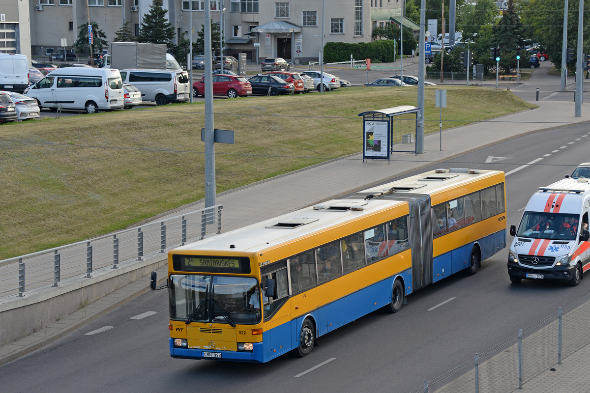 Литва, Mercedes-Benz O405G № 522