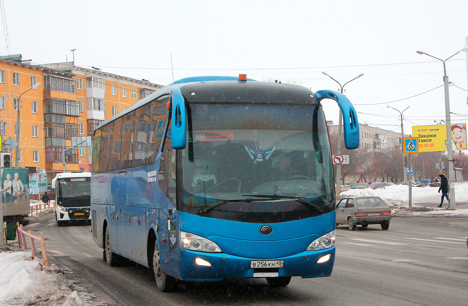 Курганская область, Yutong ZK6129H № В 256 КН 45