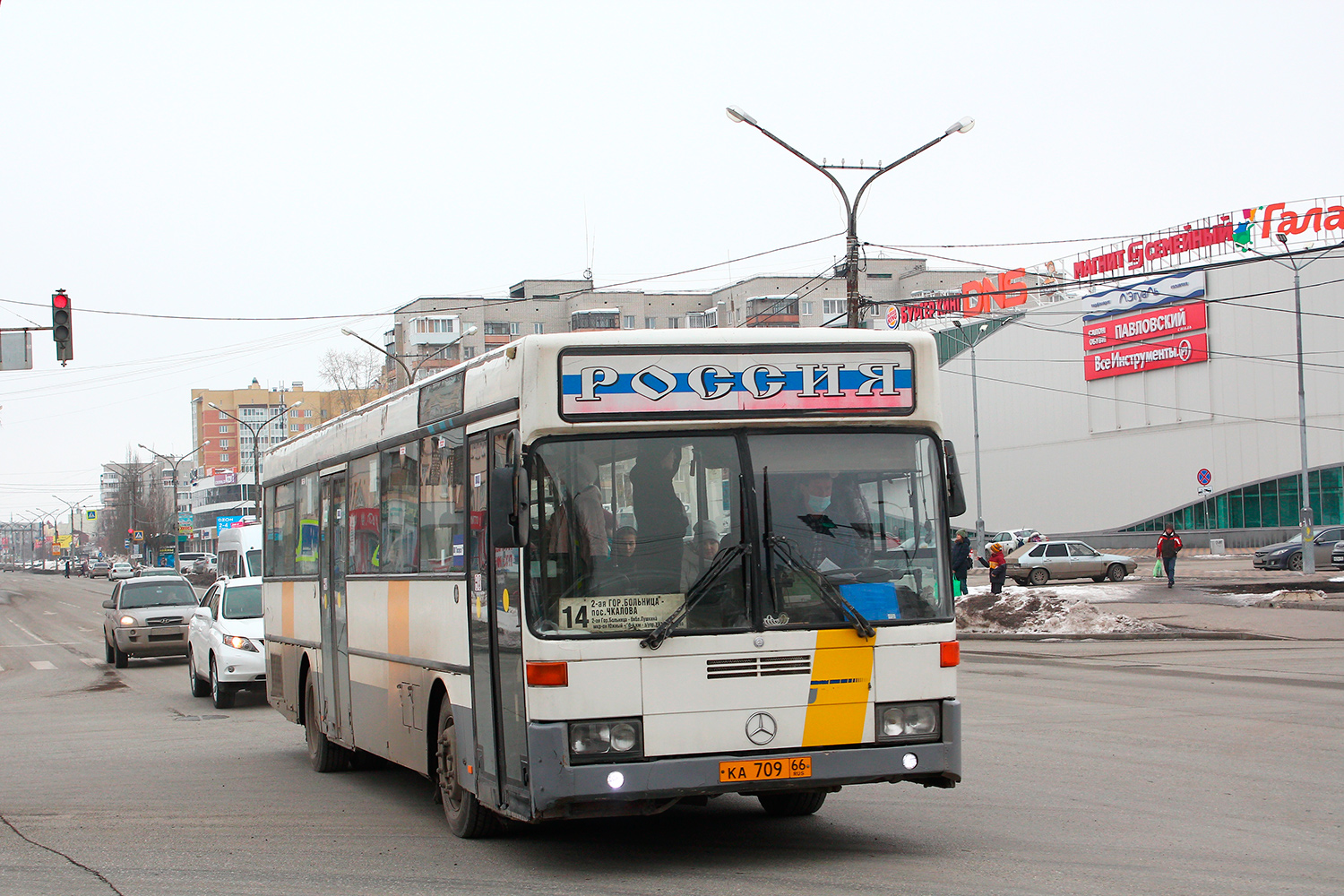 Свердловская область, Mercedes-Benz O405 № КА 709 66