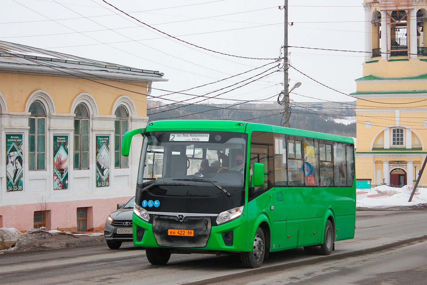 Свердловская область, ПАЗ-320415-04 "Vector Next" № КН 422 66