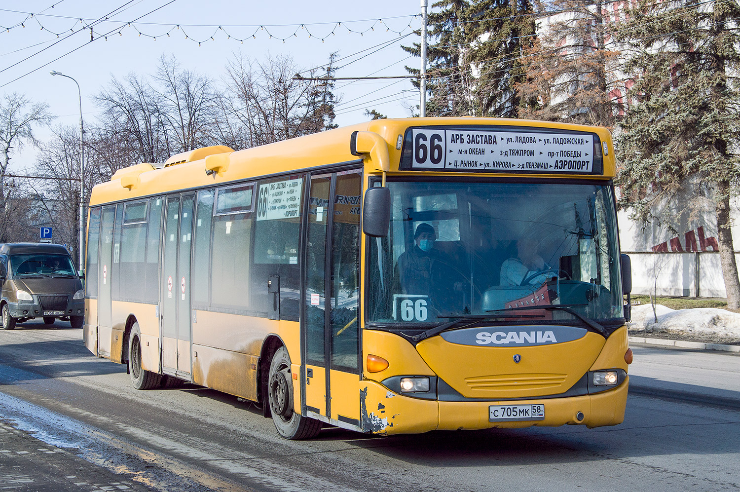 Пензенская область, Scania OmniLink I № С 705 МК 58