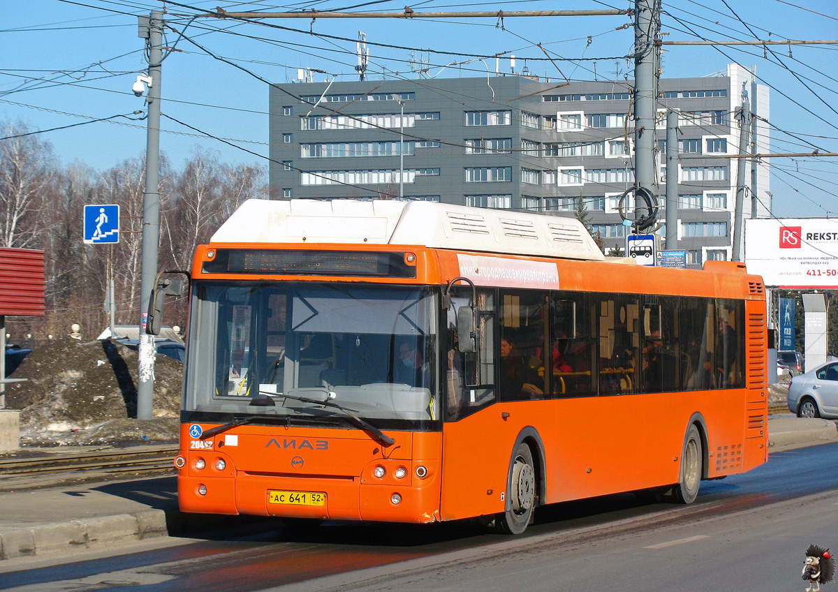 Нижегородская область, ЛиАЗ-5292.67 (CNG) № 20442