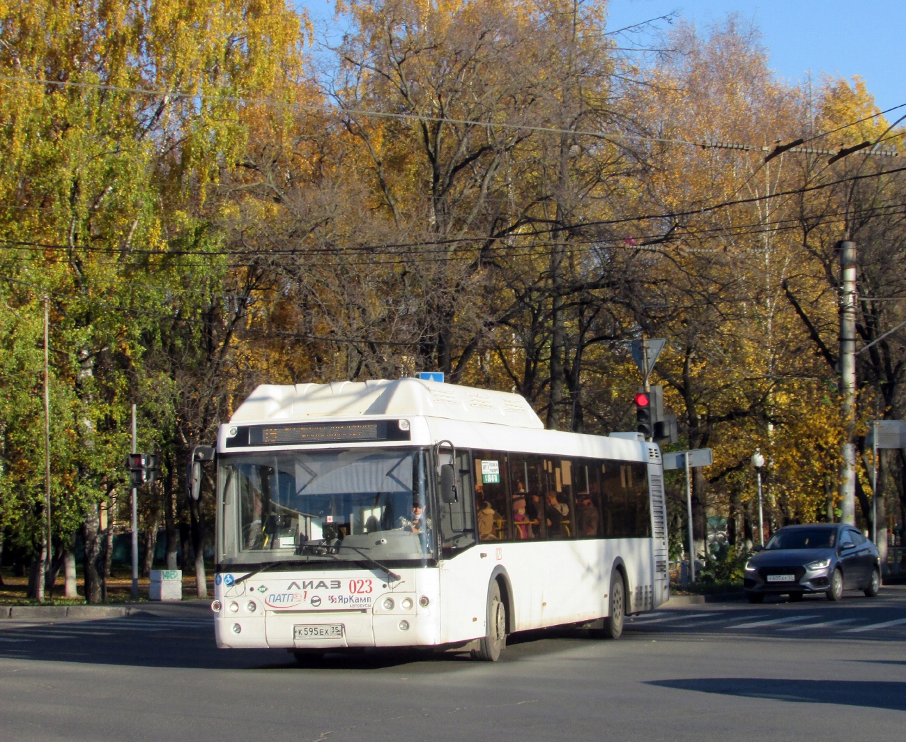 Вологодская область, ЛиАЗ-5292.67 (CNG) № 023