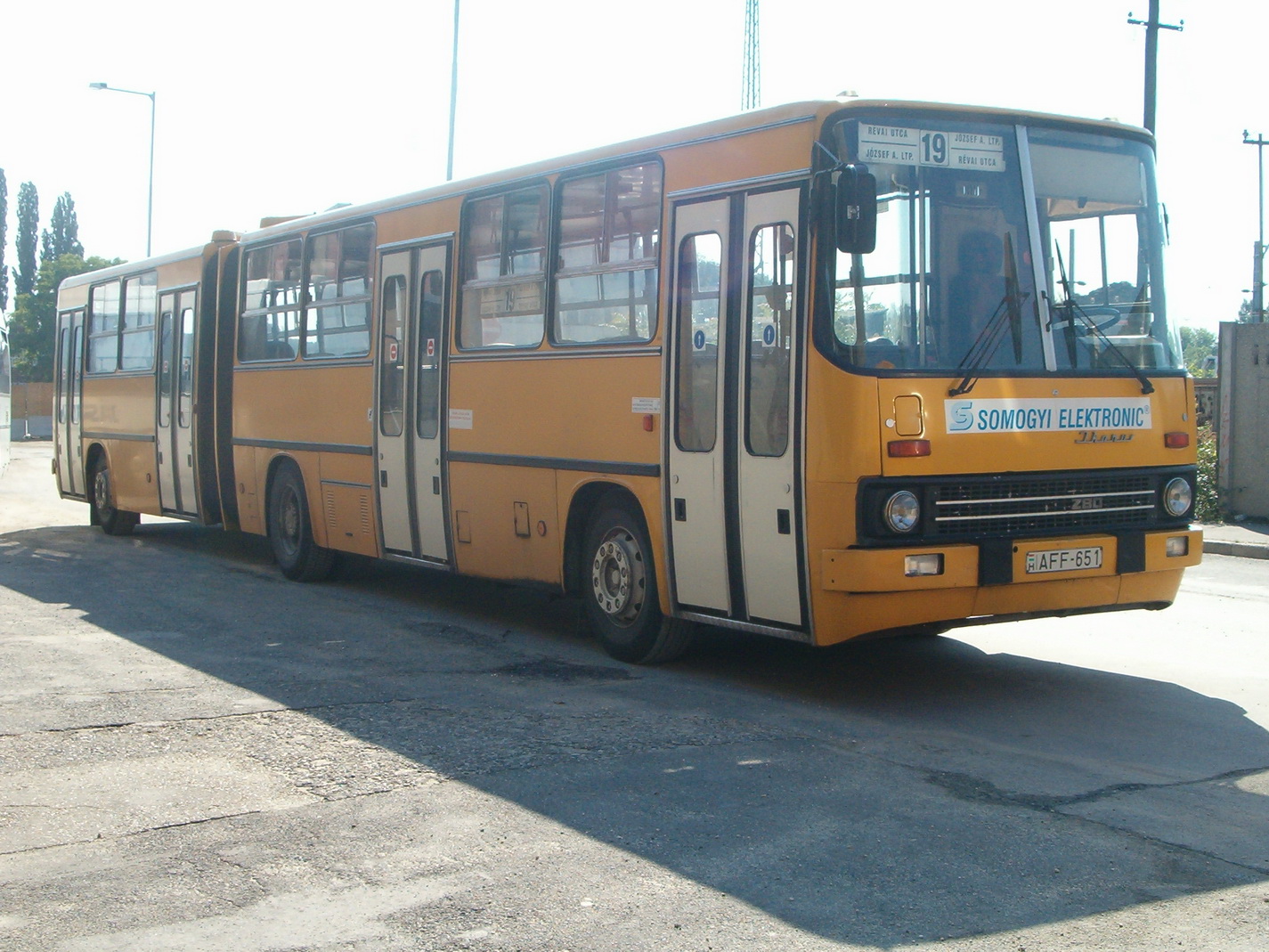 Венгрия, Ikarus 280.52 № AFF-651