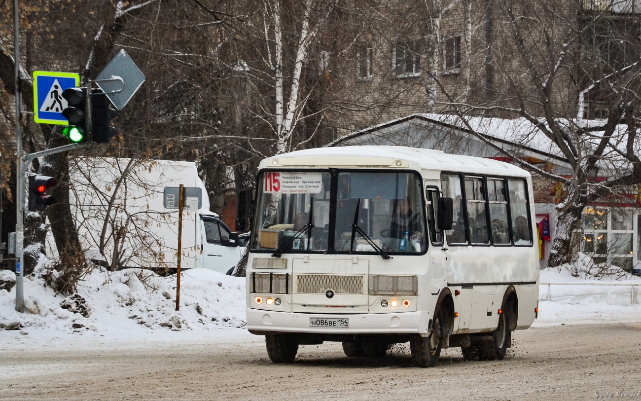 Новосибирская область, ПАЗ-32054 № Н 086 ВЕ 154